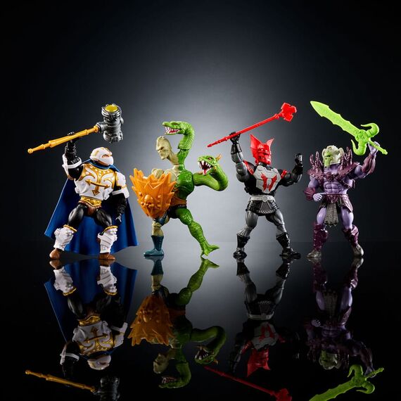 Masters of the Universe Origins Action Figure 4-Pack Techbox exclusive 14 cm