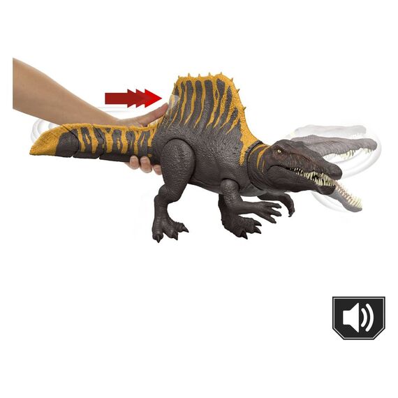 Jurassic World Rebirth Action Figure Tail Thrasher Spinosaurus 55 cm