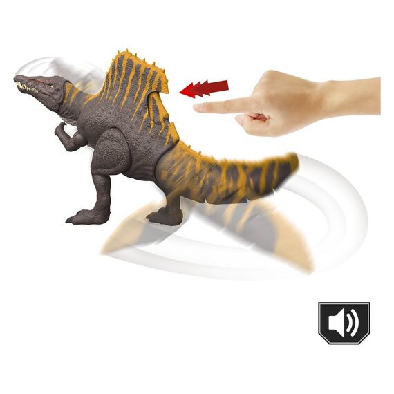 Jurassic World Rebirth Action Figure Tail Thrasher Spinosaurus 55 cm