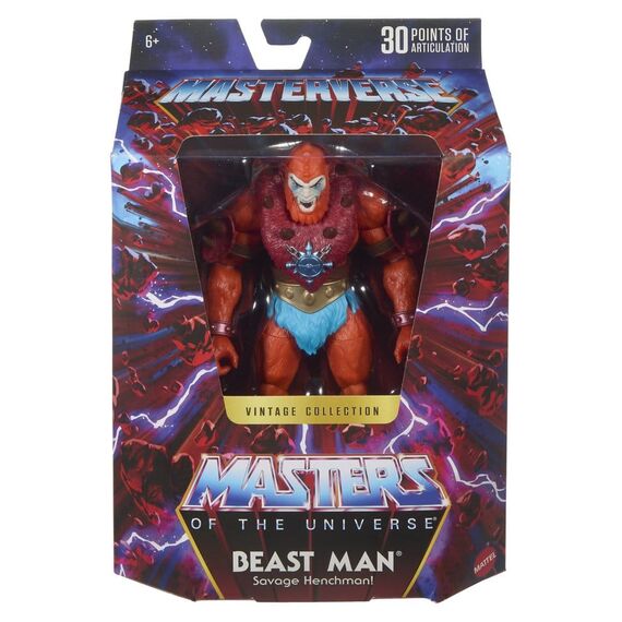 Masters of the Universe Masterverse Action Figure Vintage Collection: Beast Man 18 cm