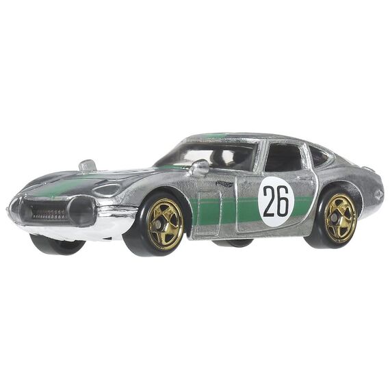 Hot Wheels Silver Series Die-Cast Vehicle 6-Pack 1/64 ZAMAC