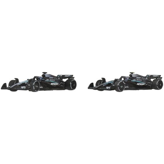 Formula 1 Hot Wheels Premium Die-Cast Vehicle 2-Pack 1:64 Team Mercedes-AMG PETRONAS