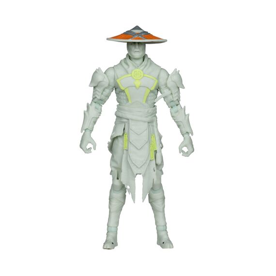 Mortal Kombat Action Figure Glow in the Dark Edition Raiden (Gold Label) 18 cm