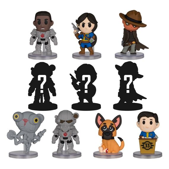 Fallout (TV Show) Blind Bag Mini Figures Series 1 6 cm Display (24)