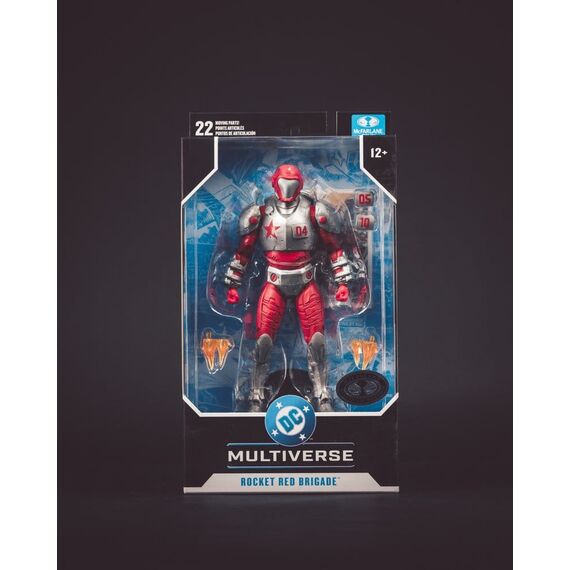 Justice League: Generation Lost DC Multiverse Action Figure Rocket Red Brigade (Chase) 18 cm