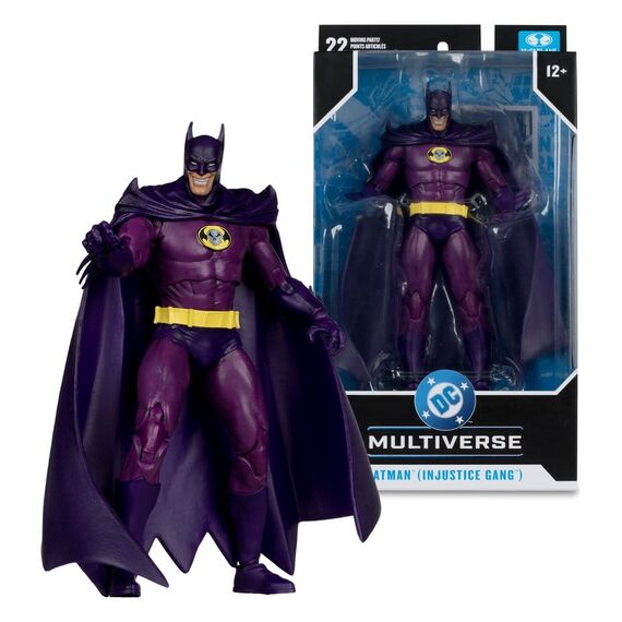 DC Multiverse Action Figure Batman (Injustice Gang) (JLA: Rock of Ages) (Red Platinum Edtion) 18 cm