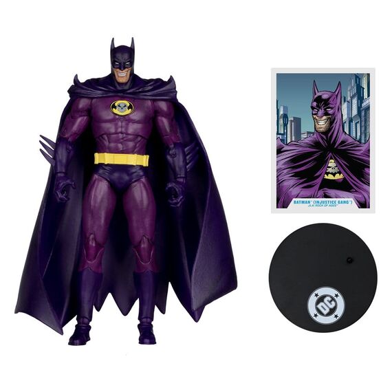 DC Multiverse Action Figure Batman (Injustice Gang) (JLA: Rock of Ages) (Red Platinum Edtion) 18 cm