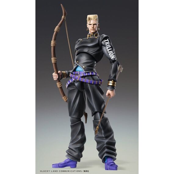 JoJo's Bizarre Adventure: Diamond Is Unbreakable Action Figure Chozokado Keicho Nijimura & Bad Company 17 cm
