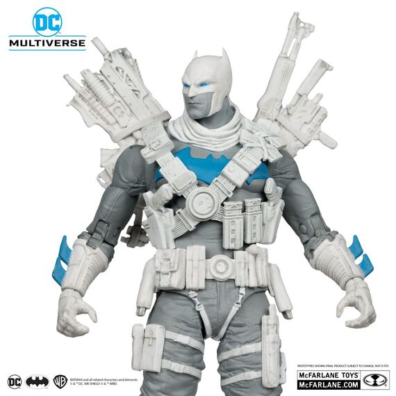 DC Multiverse Action Figure The Grim Knight (Dark Nights Metal) (Black & White Accent Edition) (Gold Label) 18 cm