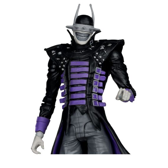DC Multiverse Action Figure The Batman Who Laughs (B&W with accent) (Gold Label) 18 cm