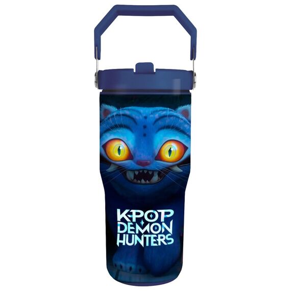 KPop Demon Hunters Stainless Steel tumbler Derpy Tiger 600 ml
