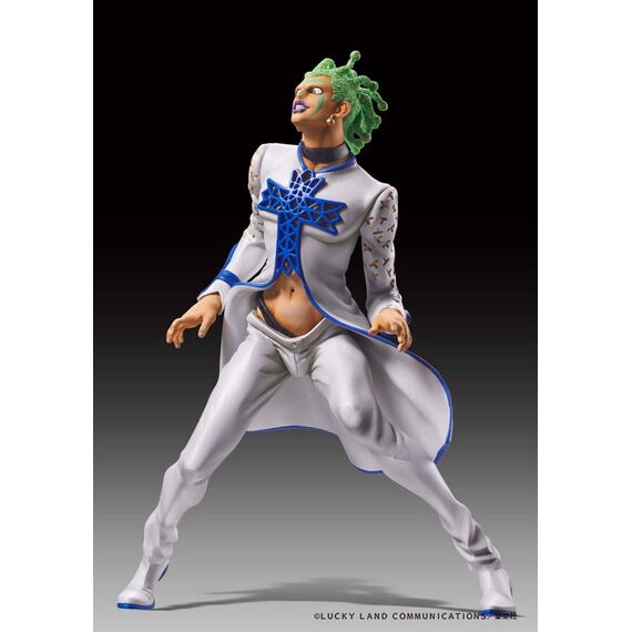 JoJo's Bizarre Adventure Part 5 Golden Wind Statue Legend PVC Statue Cioccolata 17 cm