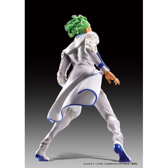 JoJo's Bizarre Adventure Part 5 Golden Wind Statue Legend PVC Statue Cioccolata 17 cm