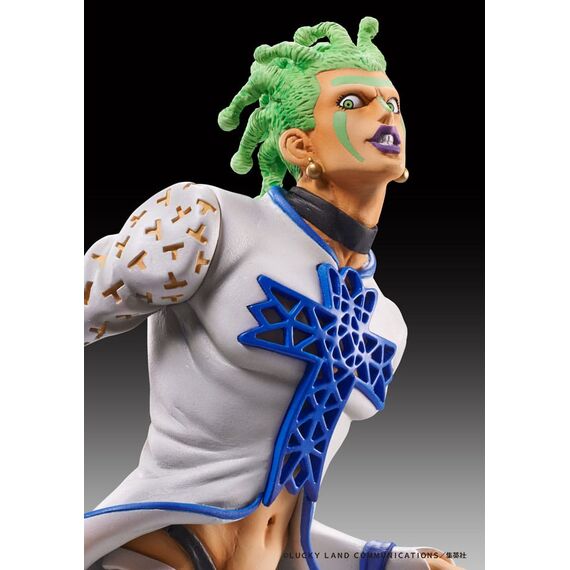 JoJo's Bizarre Adventure Part 5 Golden Wind Statue Legend PVC Statue Cioccolata 17 cm