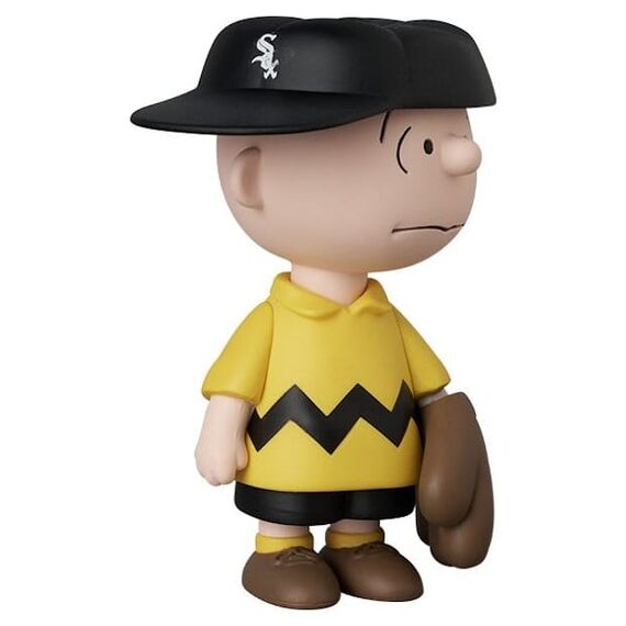 MLB × Peanuts UDF PVC Figure Chicago White Sox Charlie Brown 9 cm