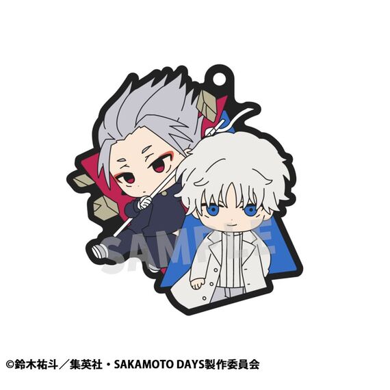 Sakamoto Days Rubber Mascot Buddycolle Rubber Charms Vol. 2 7 cm Assortment (6)