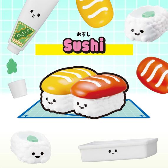 Recipeeez Mini Figure Menu 01 3 cm Assortment (4)