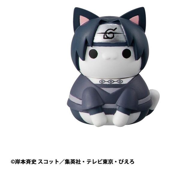 Naruto Shippuden Mega Cat Project Trading Figure Defense Battle of Village of Konoha! 3 cm Nyaruto! Blind Box Assortment (8) (re-run)