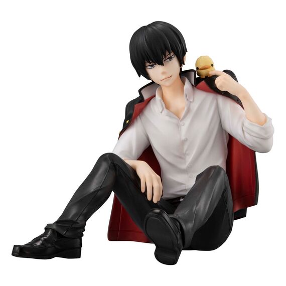 Katekyo Hitman Reborn! G.E.M. Series PVC Statue Hibari & Hibird Palm Size 8 cm