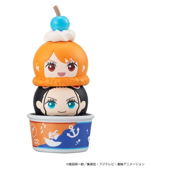 One Piece Tsumichen Stack up & Change Trading Figure 6-Pack 8 cm (with gift)