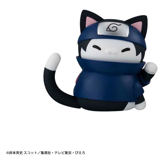 Naruto Mega Cat Project Minifigures 3 cm Nyaruto! Cats of Konoha Village Reboot Blind Box Display (8) (Repeat)