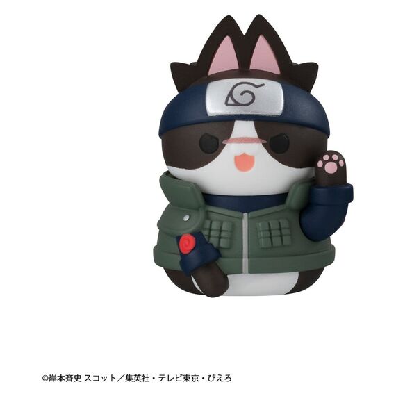 Naruto Mega Cat Project Minifigures 3 cm Nyaruto! Cats of Konoha Village Reboot Blind Box Display (8) (Repeat)