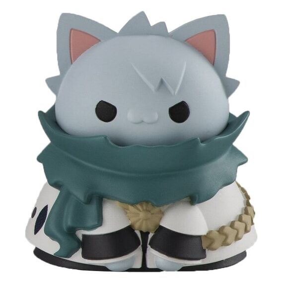 Bleach Mega Cat Project Minifigures 3 cm Thousand-Year Blood War Bleach Nyan Blind Box Display (8) (Repeat)