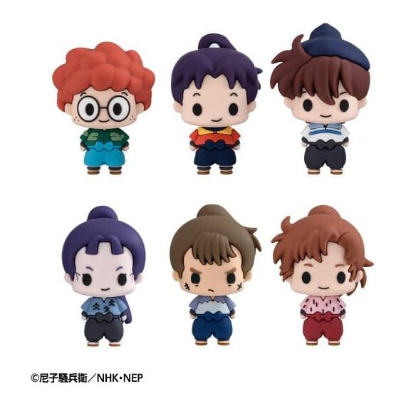 Nintama Rantaro Chokorin Collection Minifigures 5 cm Vol.2 Blind Box Display (6) (Repeat)