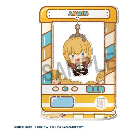 Attack on Titan Acrylic Figure Chara Catcher 9 cm Blind Box Display (8)