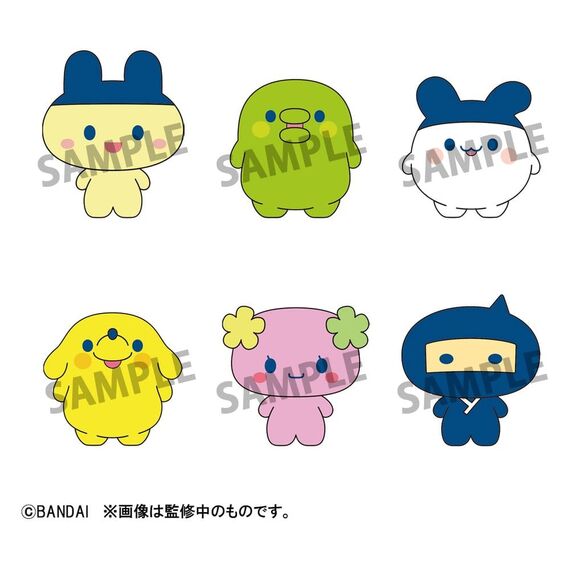 Tamagotchi Chokorin Collection Mini Figures 5 cm Blind Box Assortment (6)