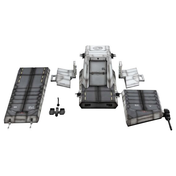 Gundam Unicorn Realistic Model Series Diorama 1/144 Scale Nahel Argama Catapult Deck (UC ver.) 138 cm