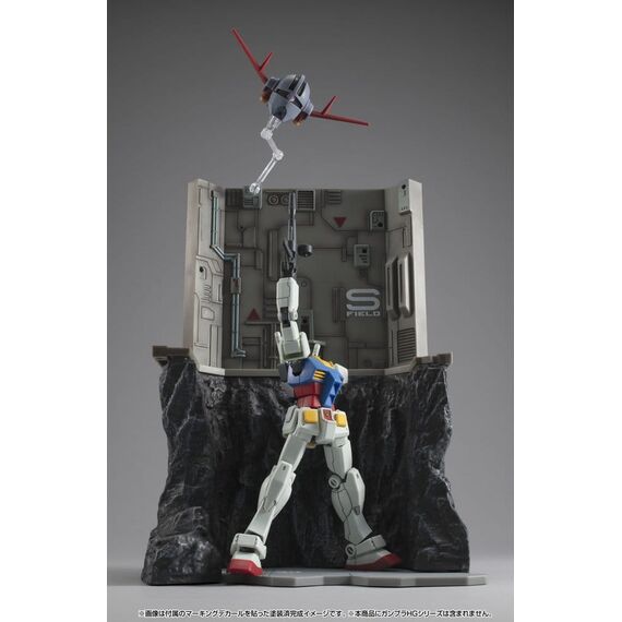 Mobile Suit Gundam Realistic Model Series Diorama G Structure GS03M Last Shooting (material color edition)