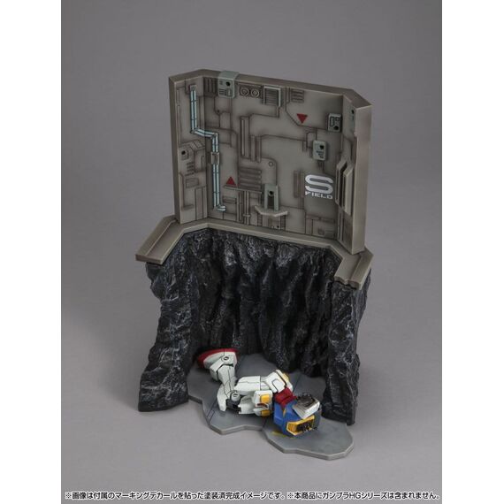 Mobile Suit Gundam Realistic Model Series Diorama G Structure GS03M Last Shooting (material color edition)