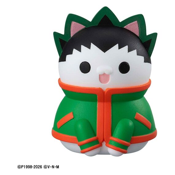 Hunter x Hunter Mega Cat Project Mini Figures Nyanter x Nyanter Hunter x Cat 3 cm Blind Box Assortment (8)