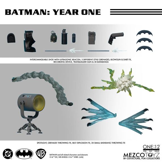 DC Comics Action Figure 1/12 Batman: Year One 17 cm