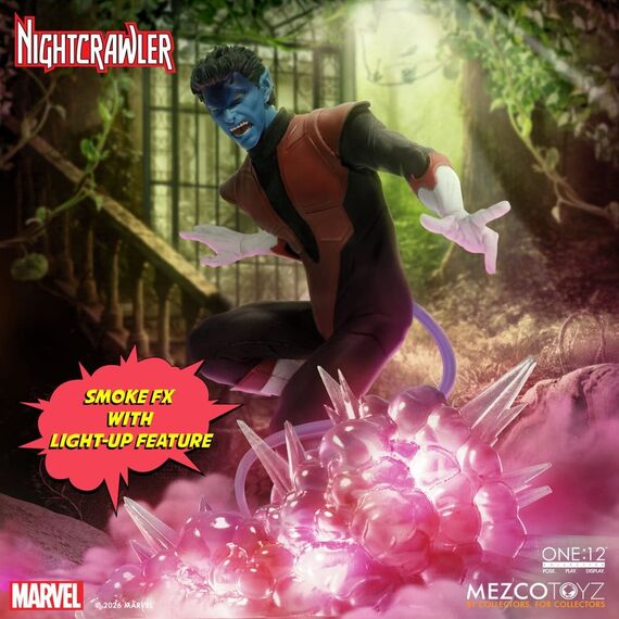 Marvel X-Men One:12 Collective Action Figure 1/12 Nightcrawler 16 cm