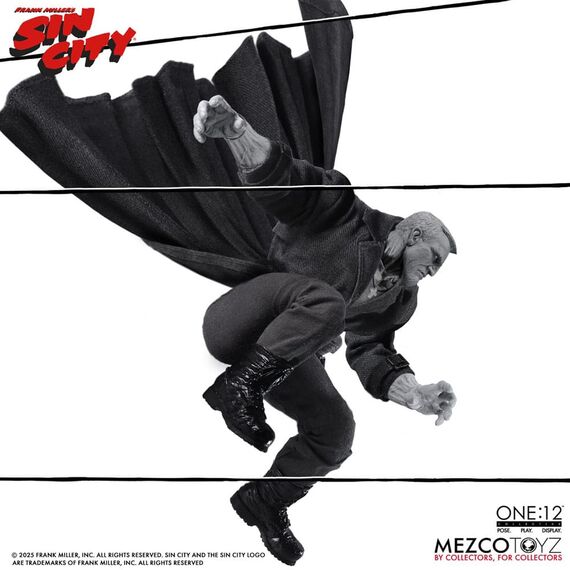 Sin City Action Figure 1/12 Marv 17 cm