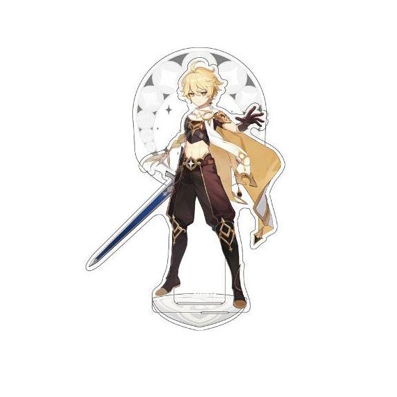Genshin Impact Traveler Theme Series Character Acrylic Figure Traveler Aether 14 cm