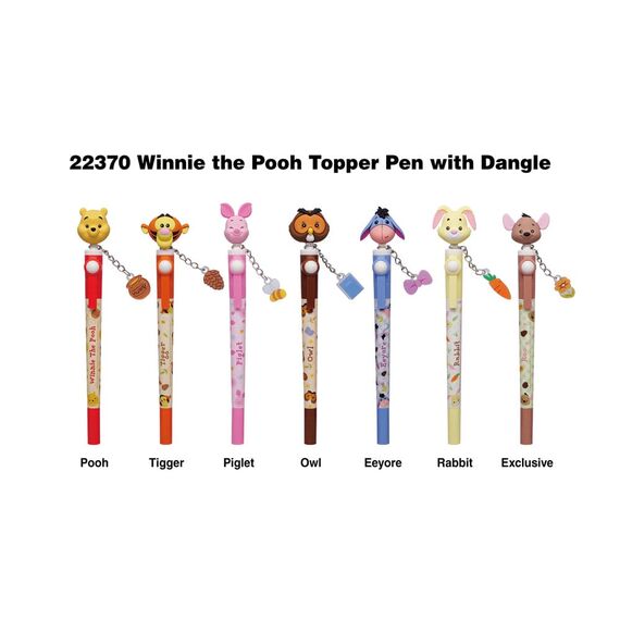 Winnie-the-Pooh 3D Head Topper Spinning Pen