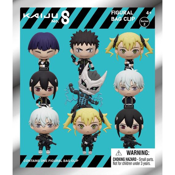 Kaiju No. 8 PVC Bag Clips Series 2 Display (24)