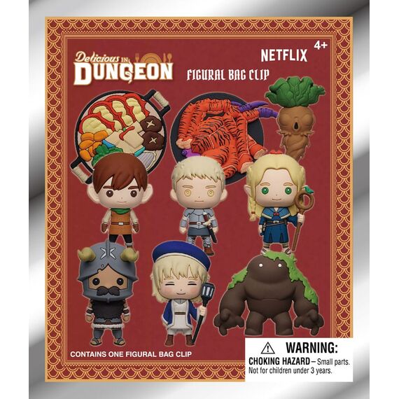 Delicious in Dungeon PVC Bag Clips Series 1 Display (24)