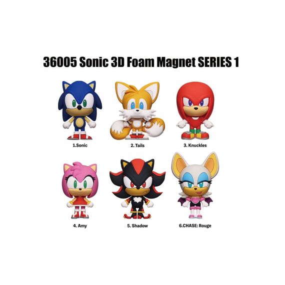 Sonic Magnets blind pack Series 1 Display (12)