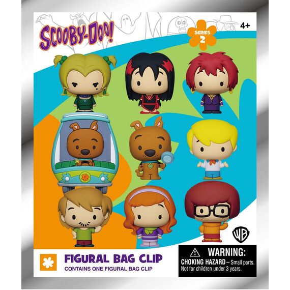Scooby-Doo 3D PVC Bag Clips Series 2 Display (24)