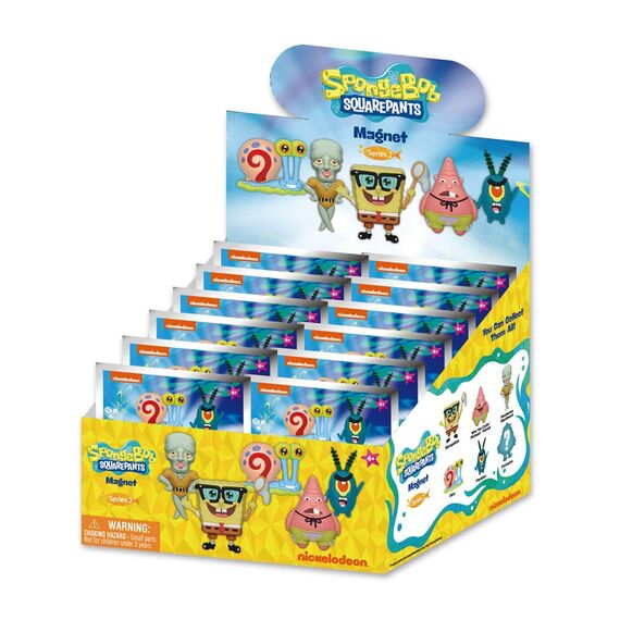 SpongeBob SquarePants blind pack Series 2 Display (12)