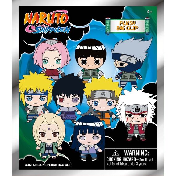Naruto Plush Bag Clips Display (24)