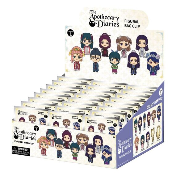 Apothecary Diaries 3D PVC Bag Clips Series 1 Display (24)