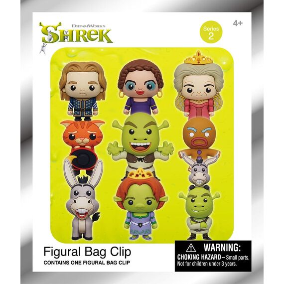 Shrek PVC Bag Clips Series 2 Display (24)