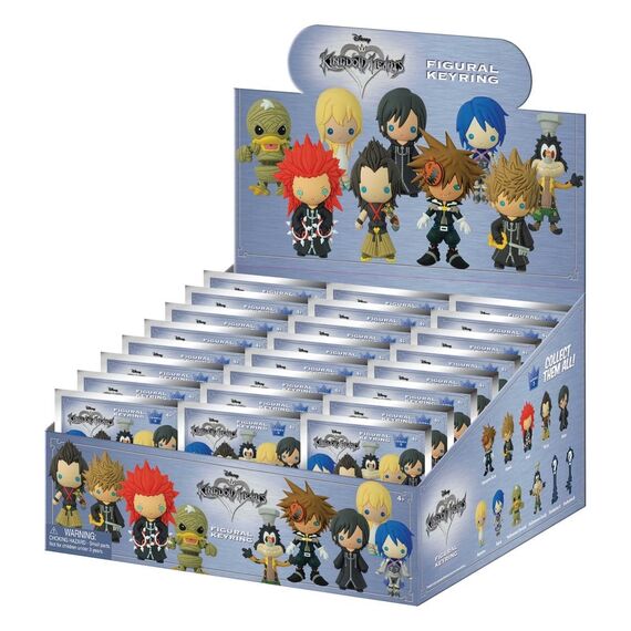 Kingdom Hearts 3D Foam Bag Clips Series 3 Display (24)