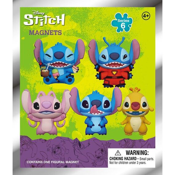 Lilo & Stitch Magnets blind pack Stitch Series 6 Display (12)