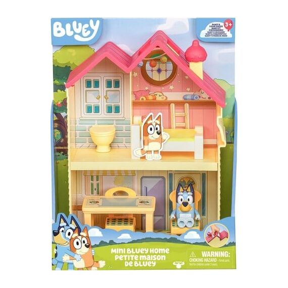 Bluey Playset Mini Heelers Home